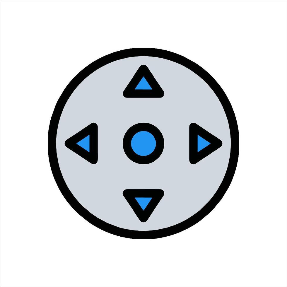 A game controller icon on a white background vector