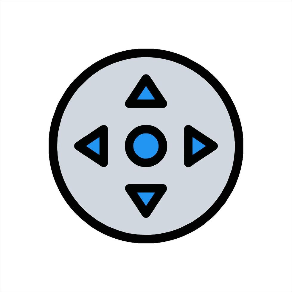 A game controller icon on a white background vector