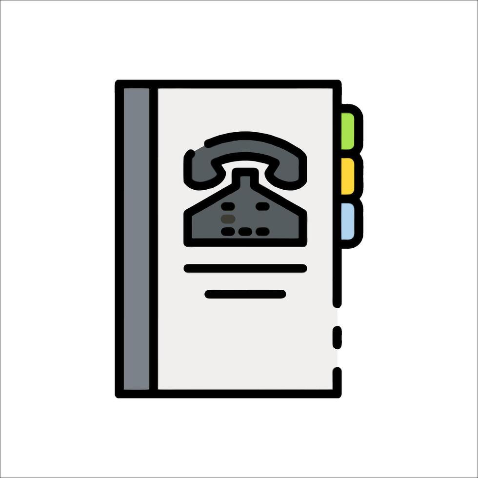 A phone icon on a white background vector