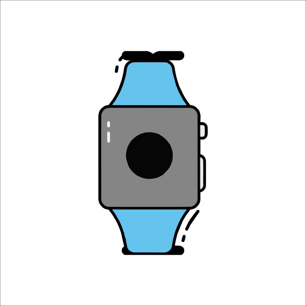 Apple watch icon illustration vector