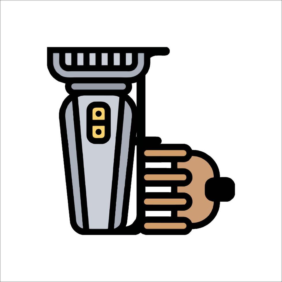 A hair dryer icon on a white background vector