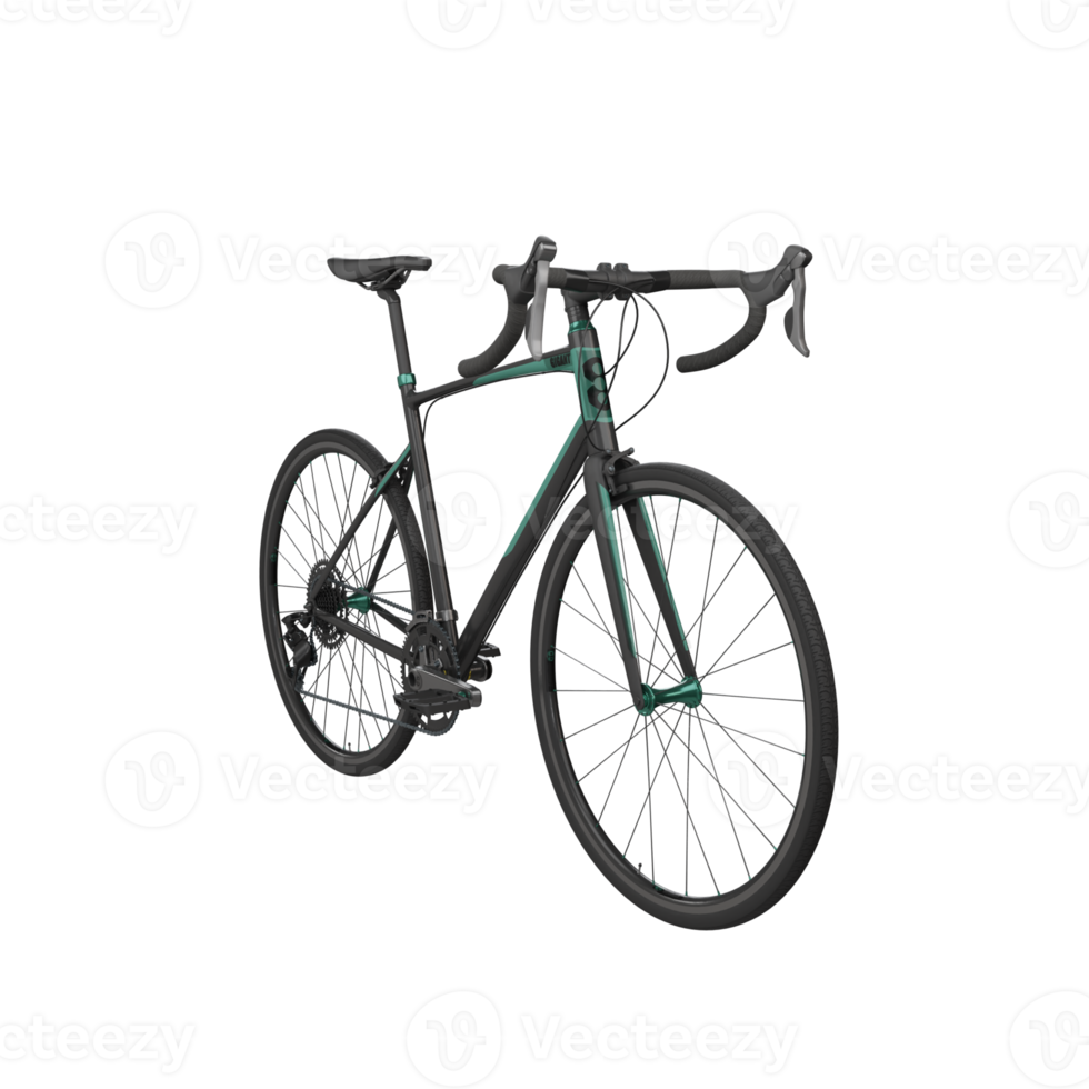 3d Render of Bicycle png
