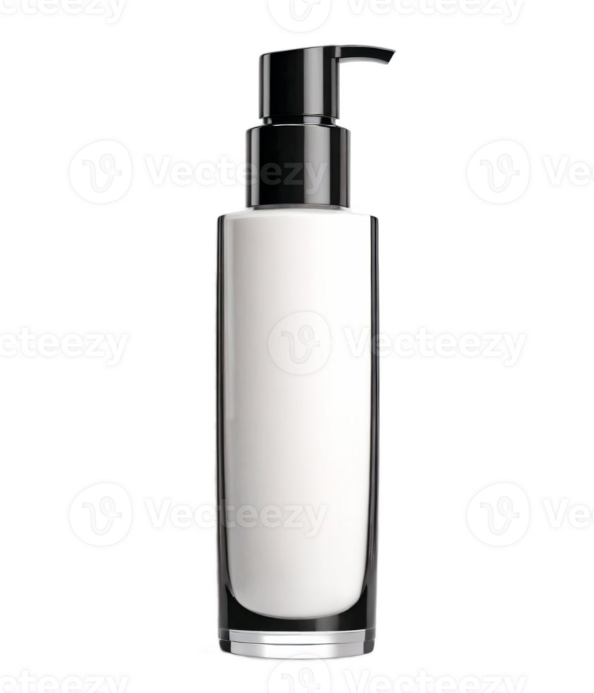 Sleek Lotion Mockup Design png