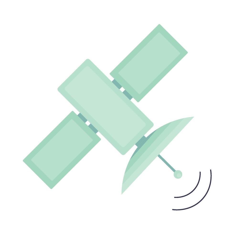 Communication Satellite Cosmos Element vector