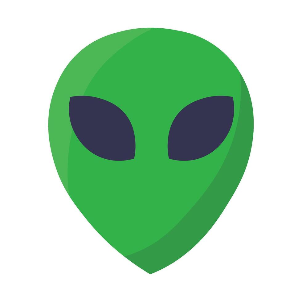 Humanoid Face Cosmos Element vector