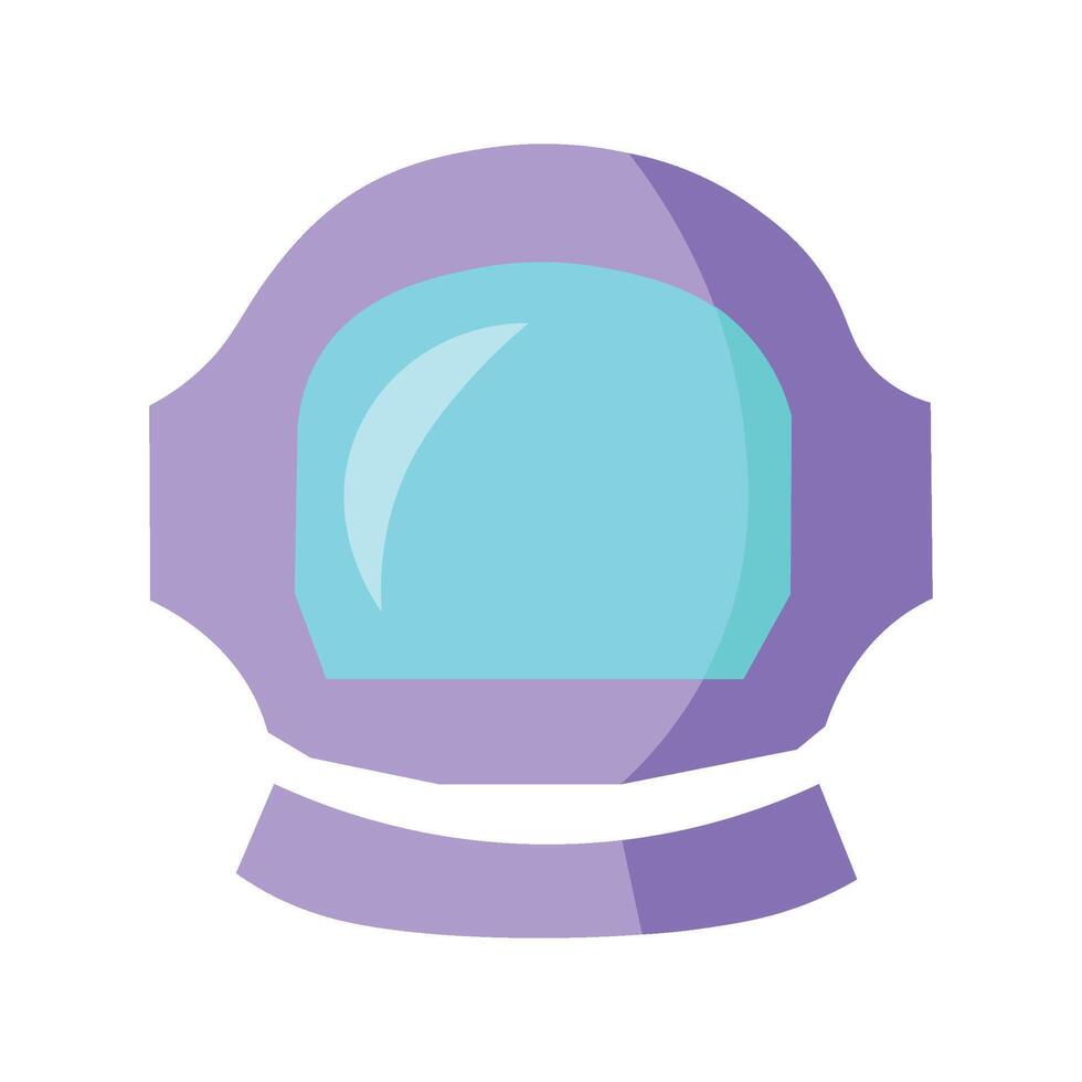 Astronaut Helmet Cosmos Element vector