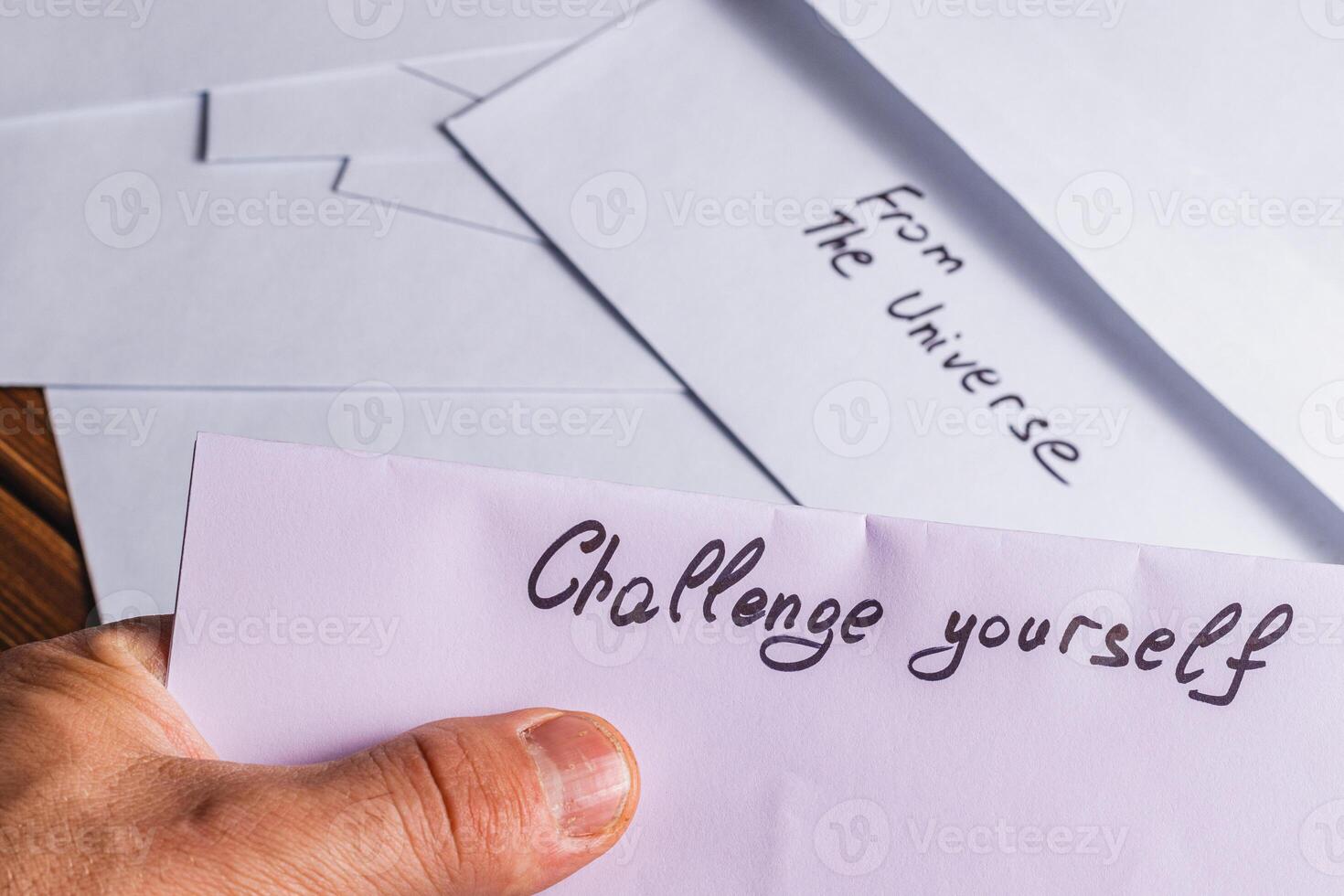 Spiritual message in the mail Photo