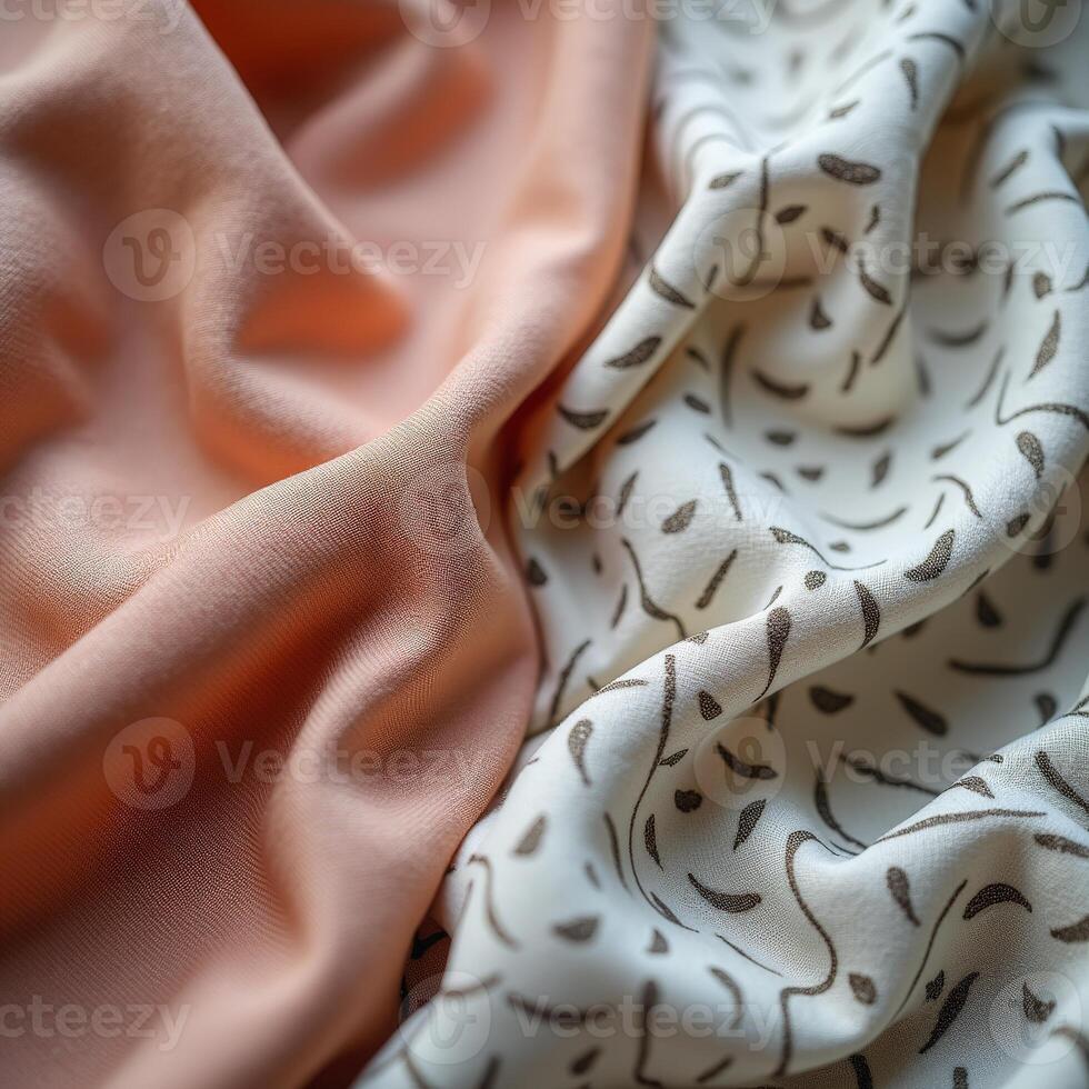 A serene stock photo of a fluid linen pattern in soft pastel tones. The delicate, flowing texture creates a tranquil, refined aesthetic perfect for modern, chic visuals.