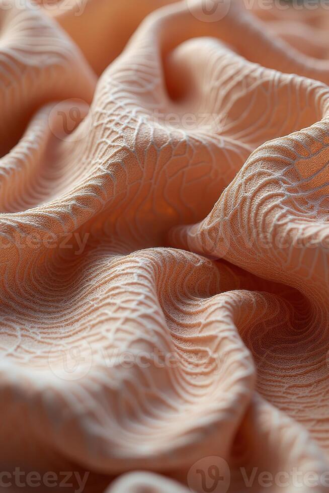 A serene stock photo of a fluid linen pattern in soft pastel tones. The delicate, flowing texture creates a tranquil, refined aesthetic perfect for modern, chic visuals.