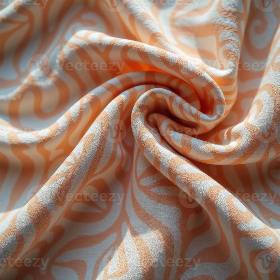 A serene stock photo of a fluid linen pattern in soft pastel tones. The delicate, flowing texture creates a tranquil, refined aesthetic perfect for modern, chic visuals.