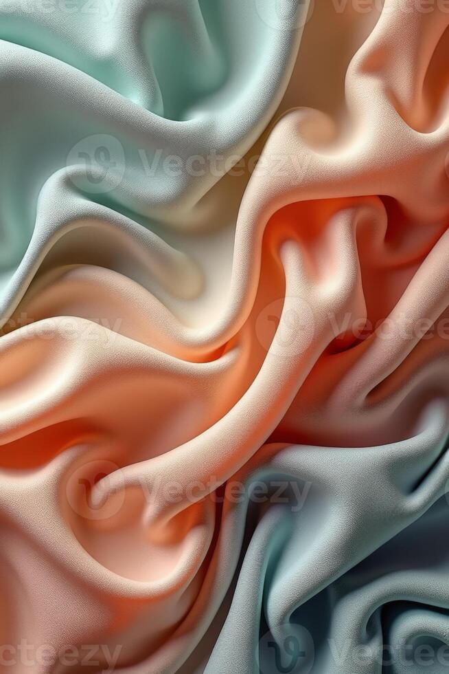 A close up of a colorful fabric photo