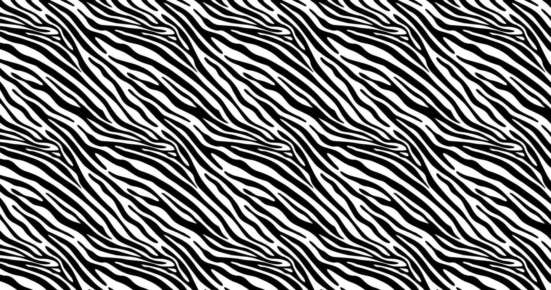 Black and white pattern animal skin texture. vector