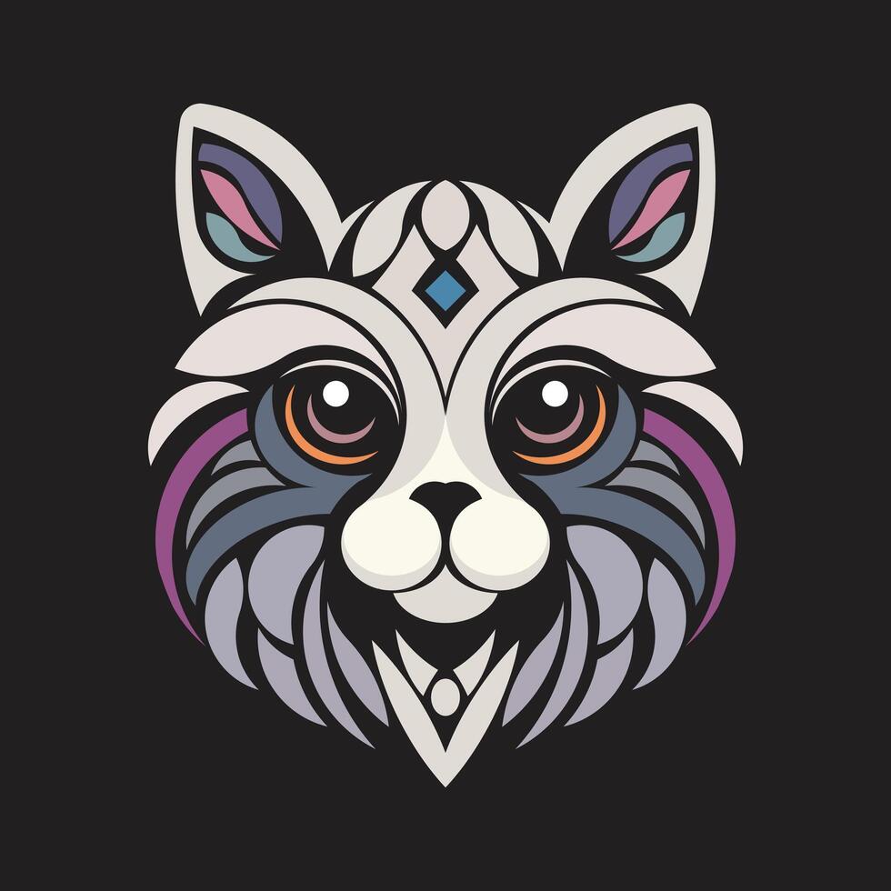 An Authoritative Cat Logo For Any Brand vector