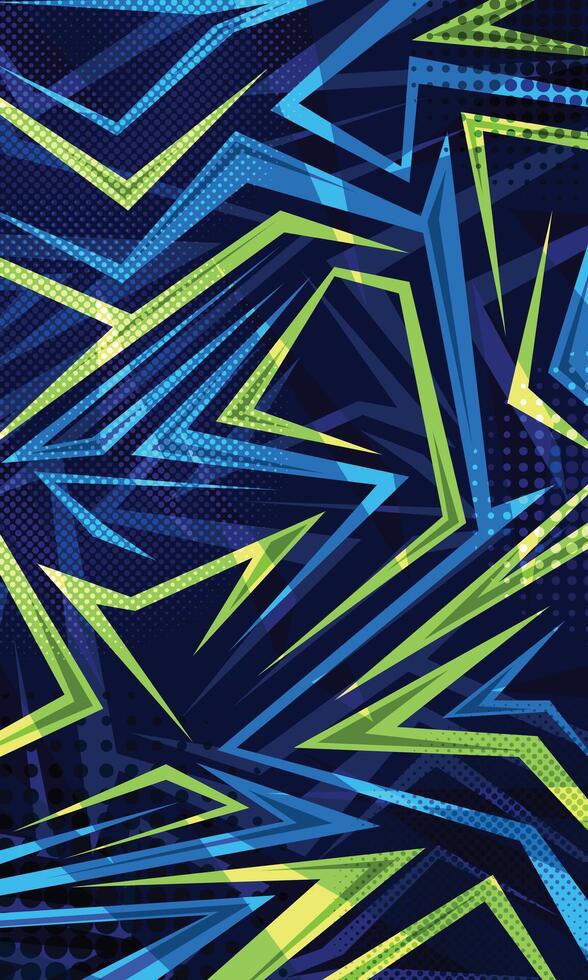 Modern background abstract geometric stripes pattern for jersey sublimation vector