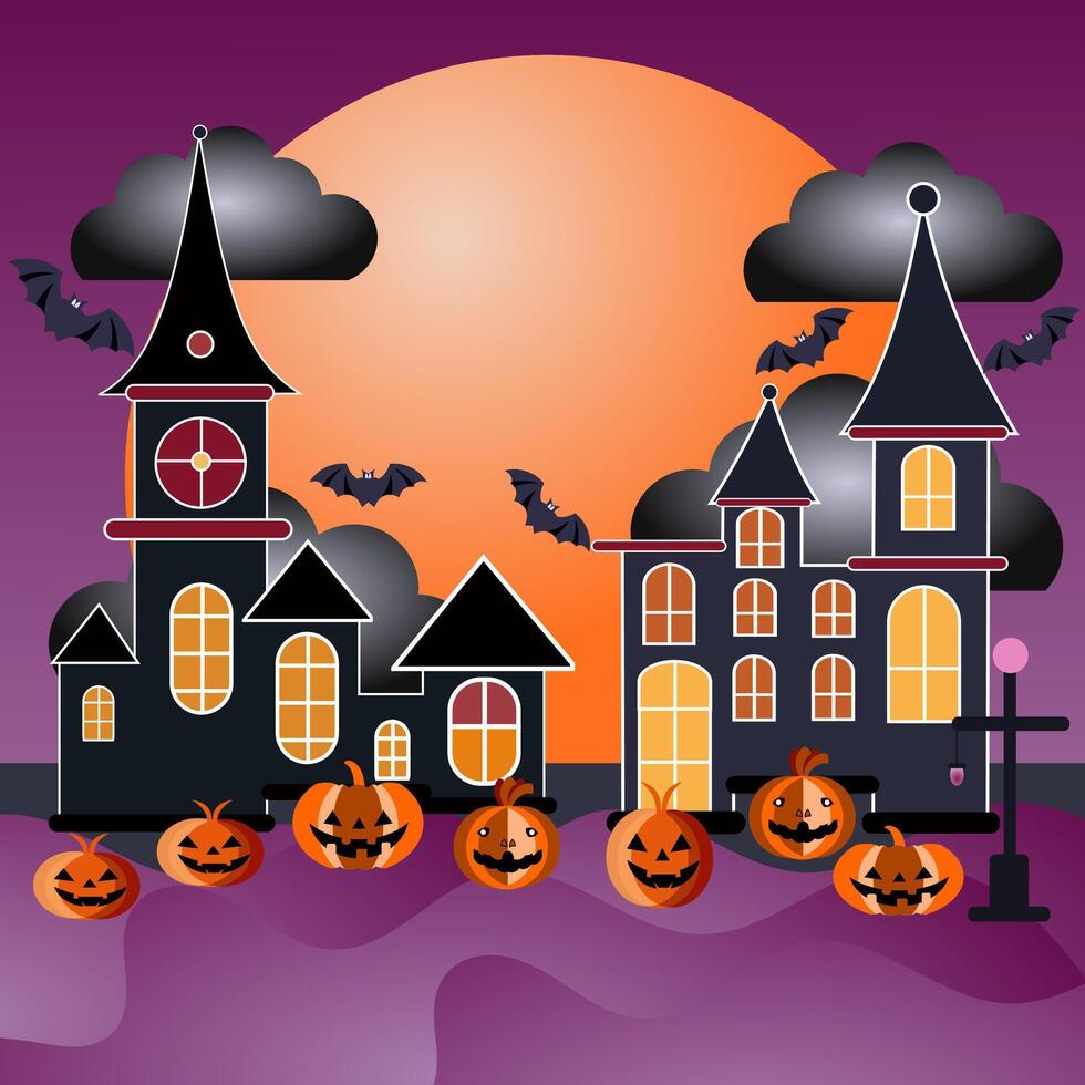 A Nightmare Before Halloween vector