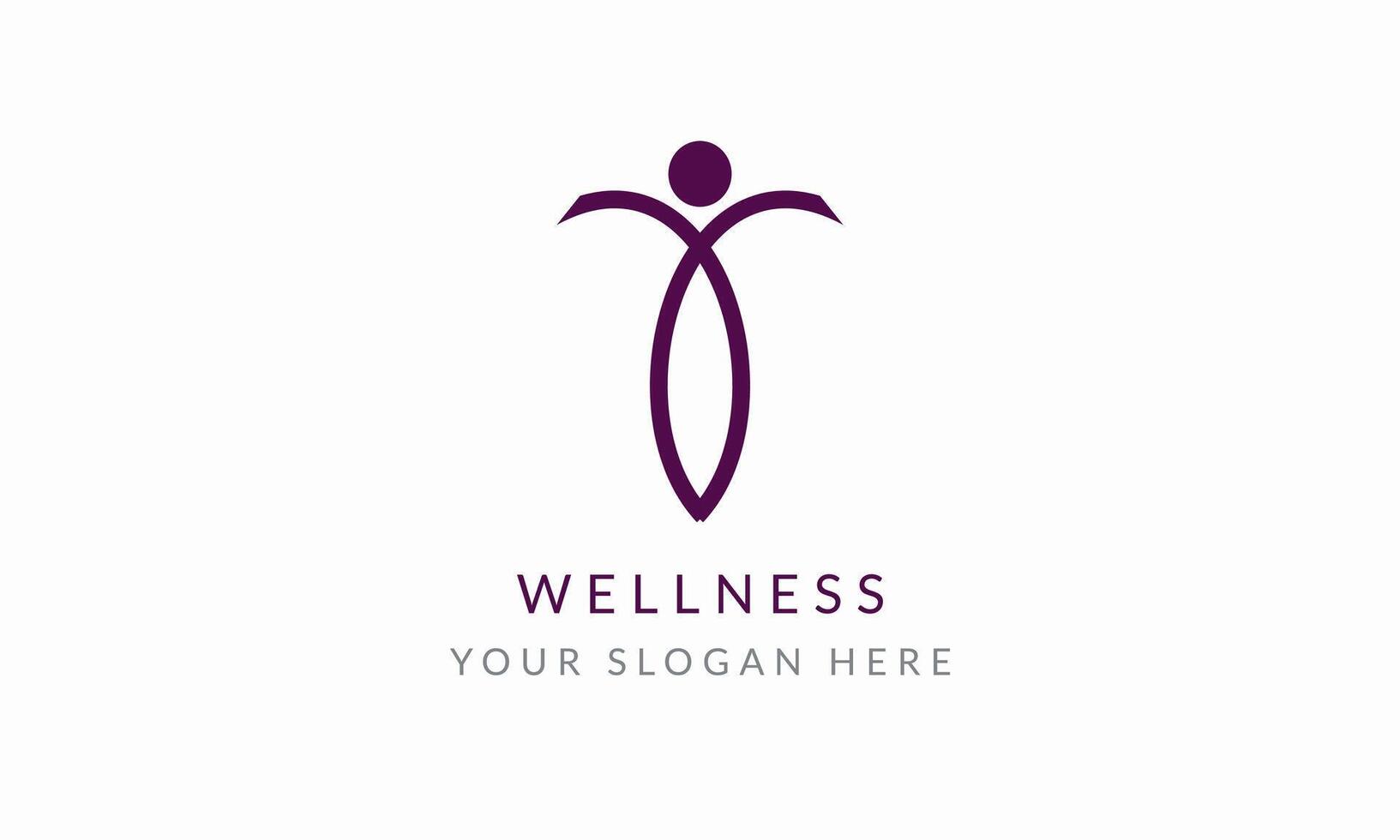 Wellness logo, Elegant and creative Logo for your Business vector