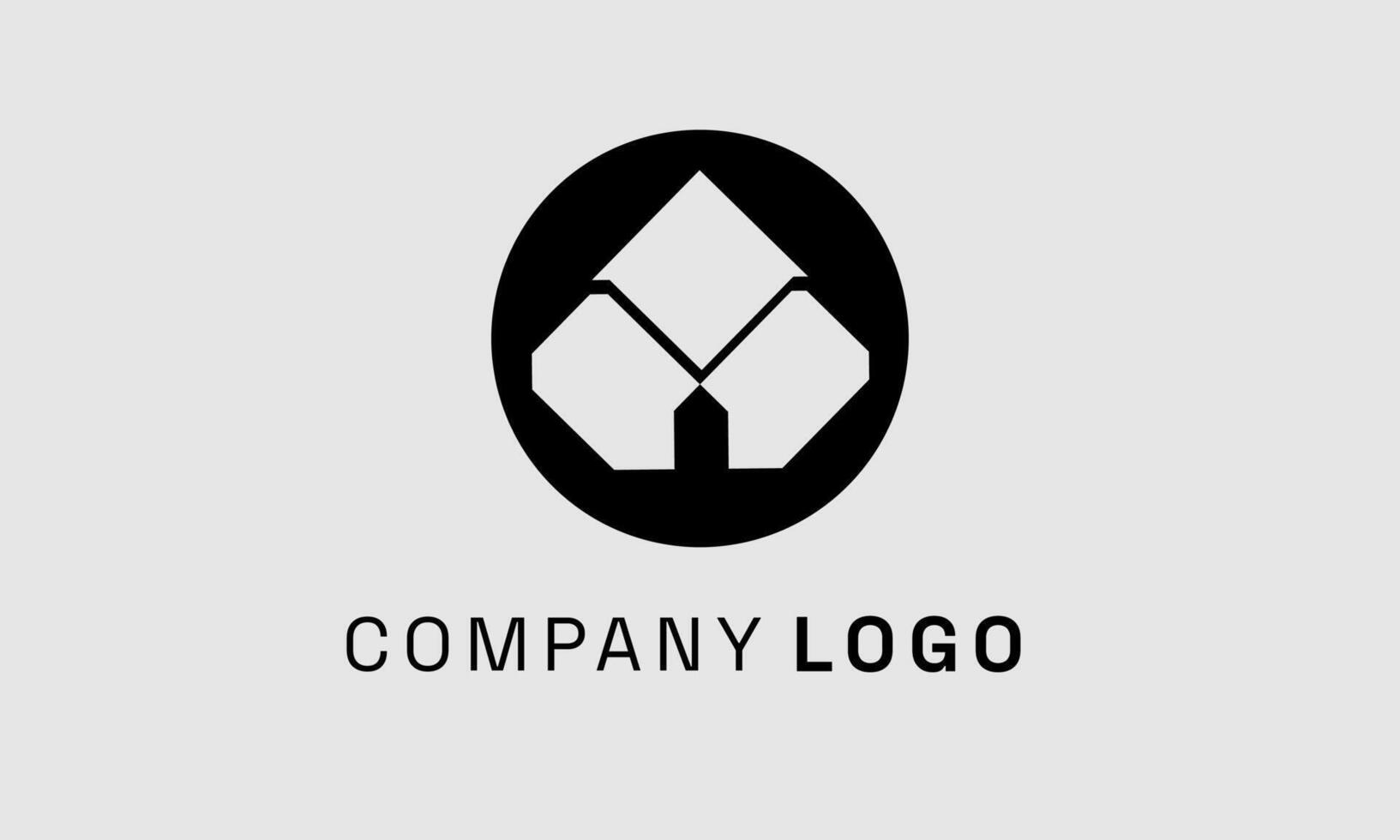 Black grey logo Elegant and creative Logo for your Business vector
