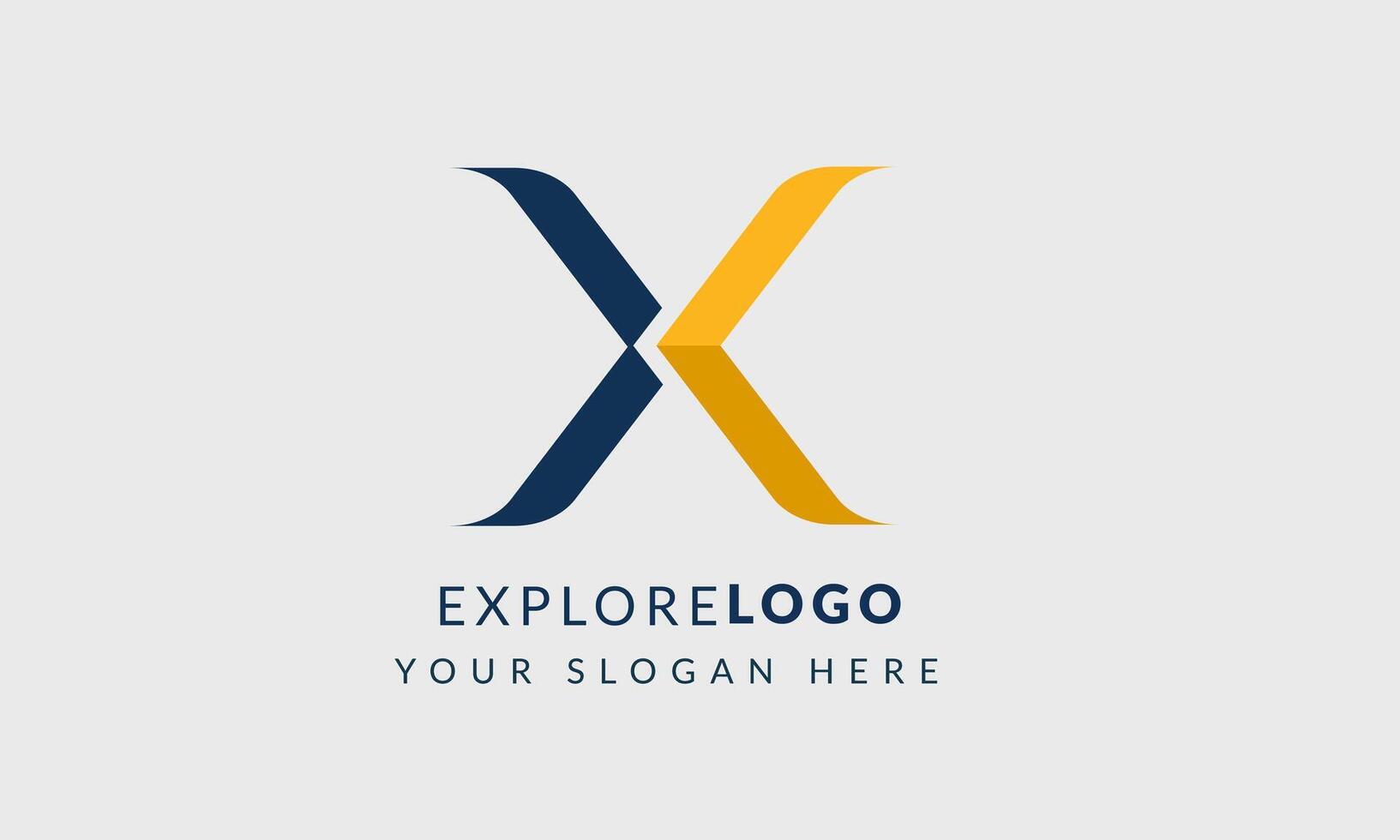 Color x logo,Elegant and creative Logo for your Business vector