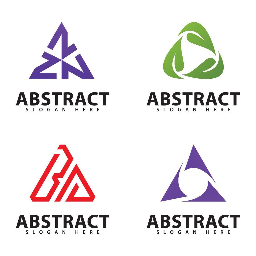 Triangle Logo Template design vector