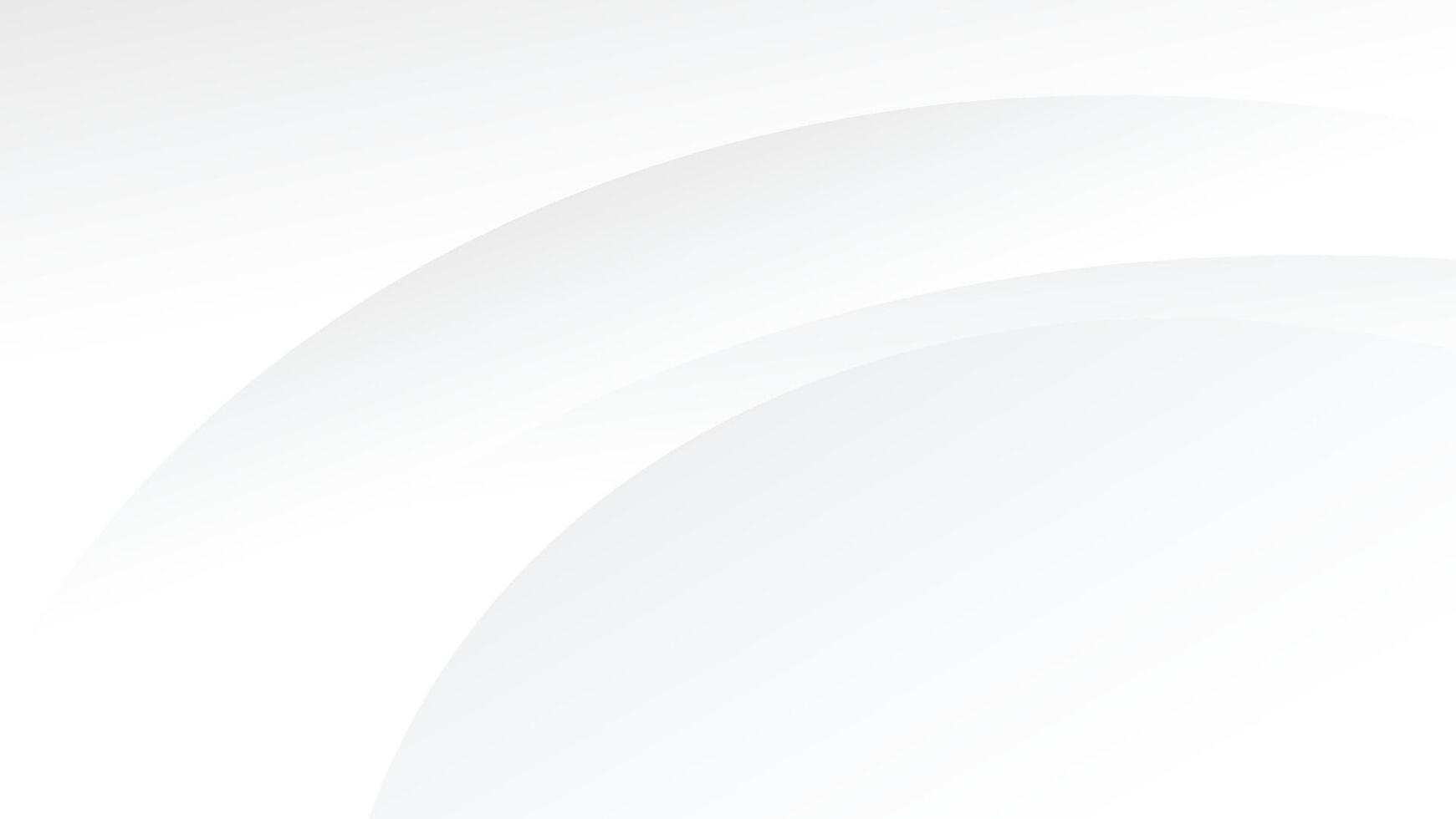 abstract white background with curve crease vector