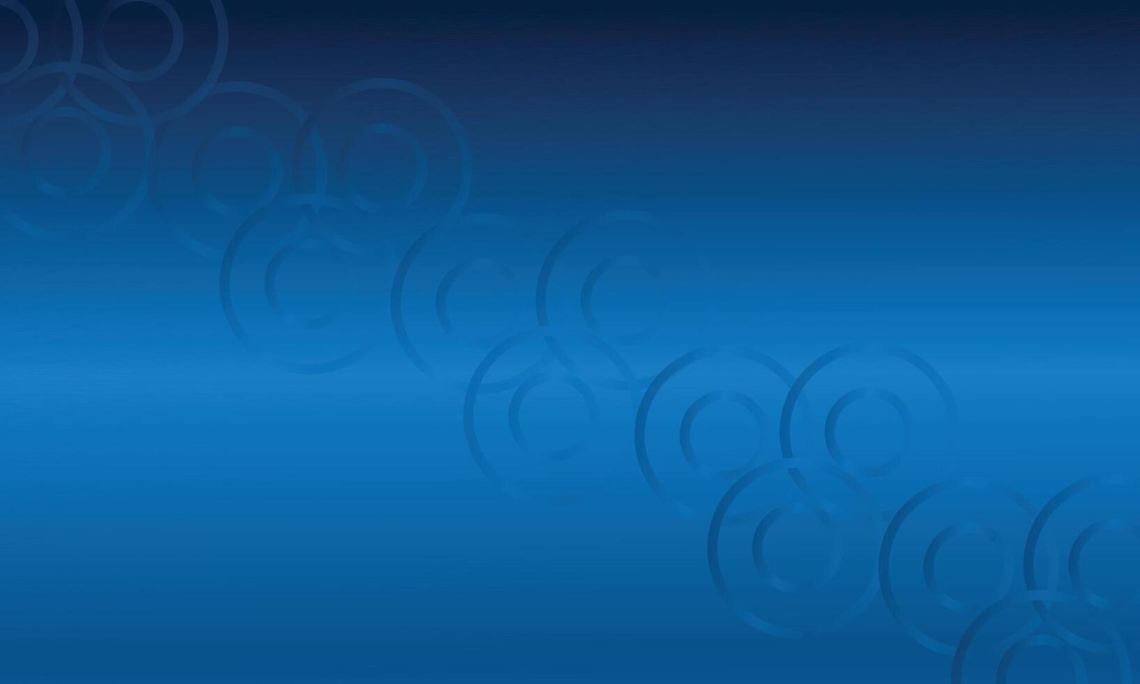 Abstract blue gradient geometric shape circle background. vector