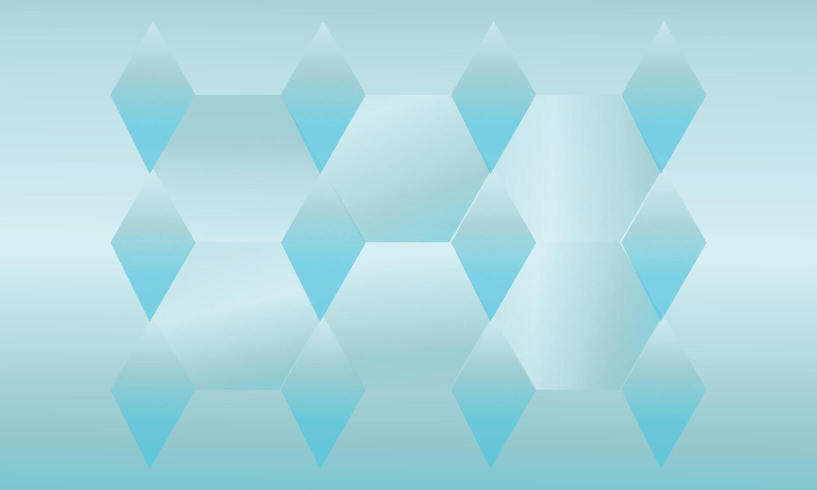 Abstract geometric background gradient soft light blue bokeh for Graphic Business background vector