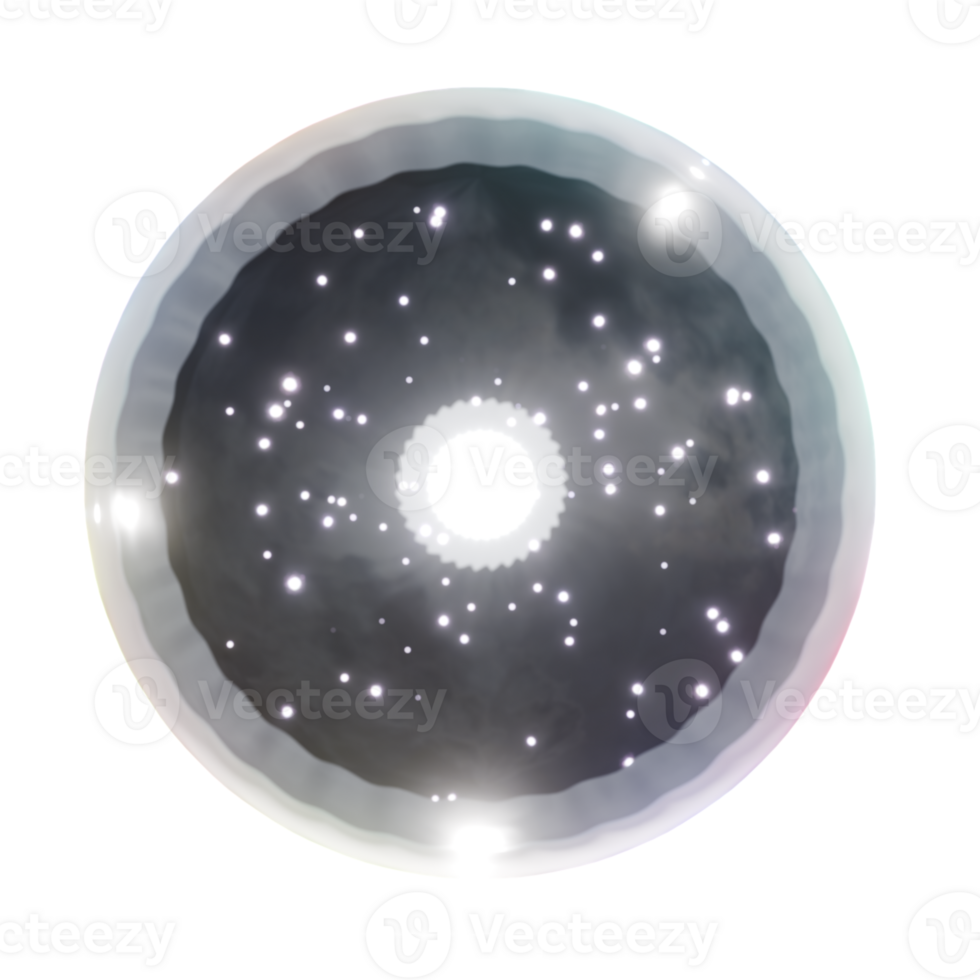 A circular object with a star in the center png