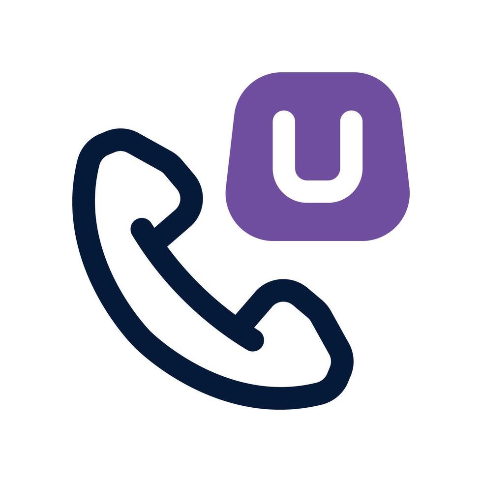order call icon. dual tone icon for your website, mobile, presentation, and logo design. vector