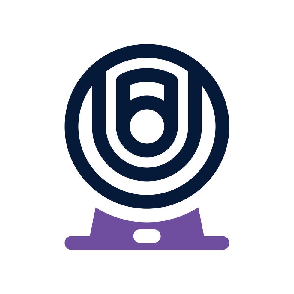 webcam icon. dual tone icon for your website, mobile, presentation, and logo design. vector