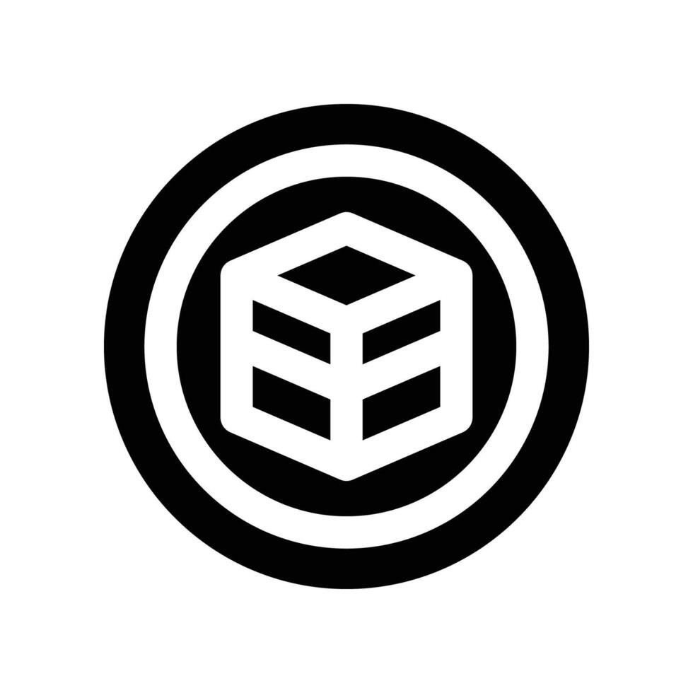 product icon. glyph icon for your website, mobile, presentation, and logo design. vector