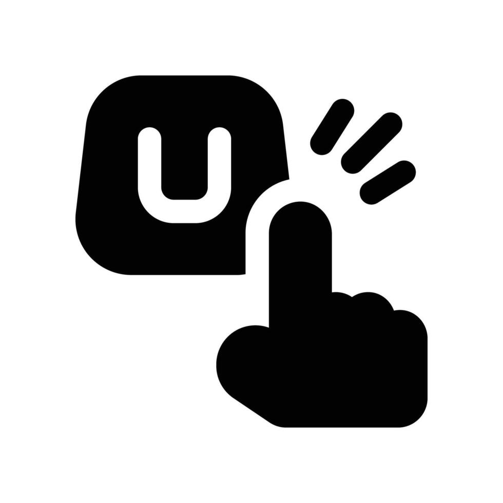 shopping icon. glyph icon for your website, mobile, presentation, and logo design. vector