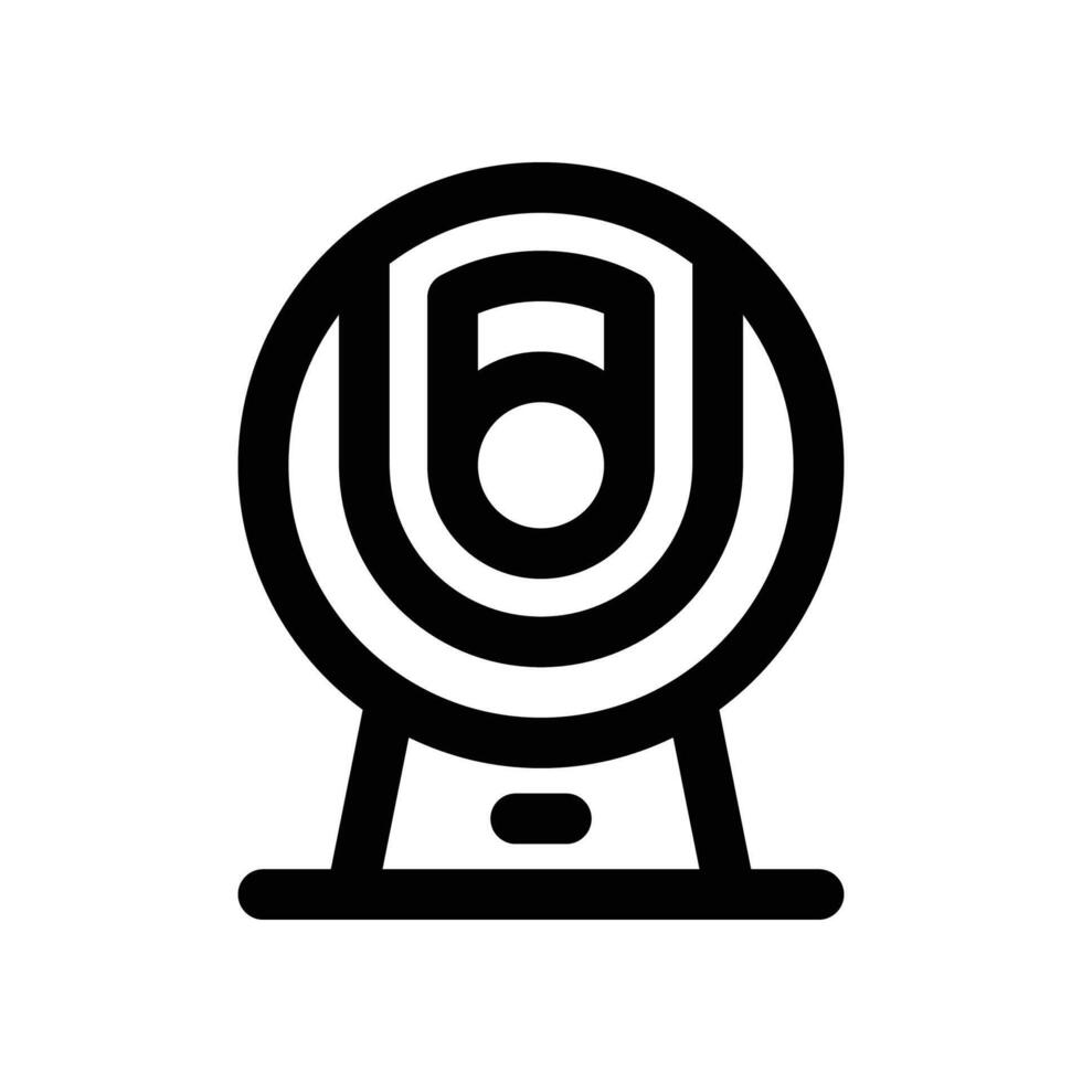 webcam icon. line icon for your website, mobile, presentation, and logo design. vector