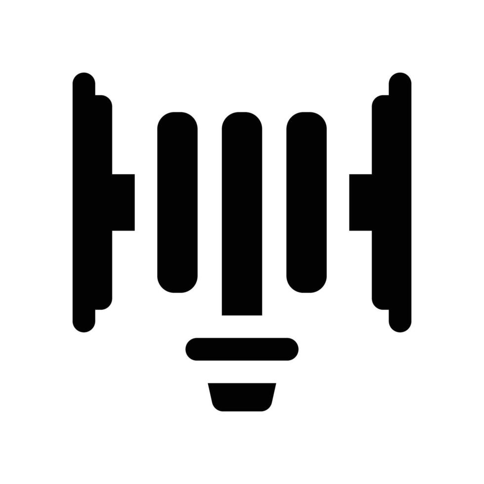 hose icon. glyph icon for your website, mobile, presentation, and logo design. vector