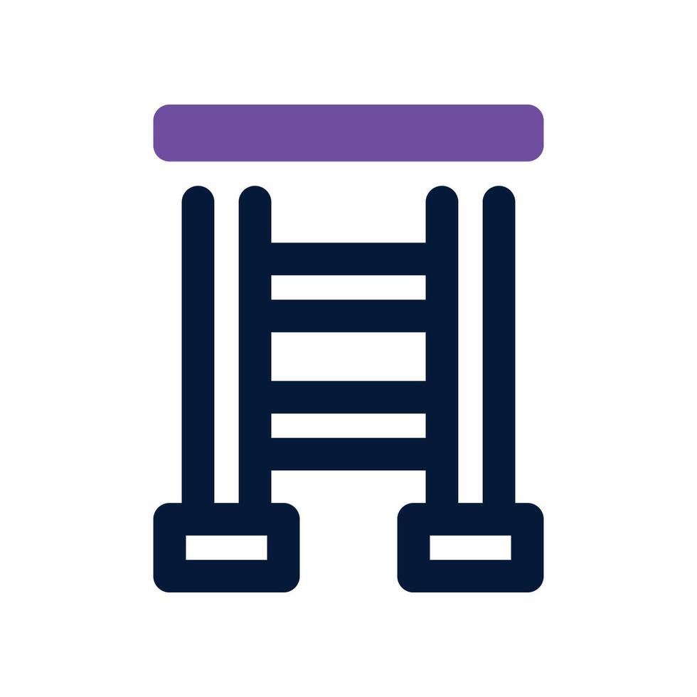 ladder icon. dual tone icon for your website, mobile, presentation, and logo design. vector