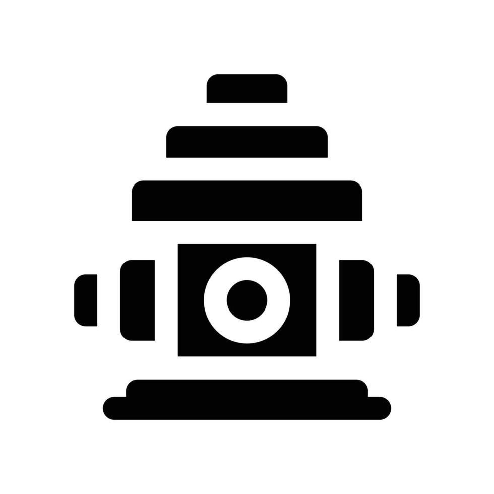 hydrant icon. glyph icon for your website, mobile, presentation, and logo design. vector