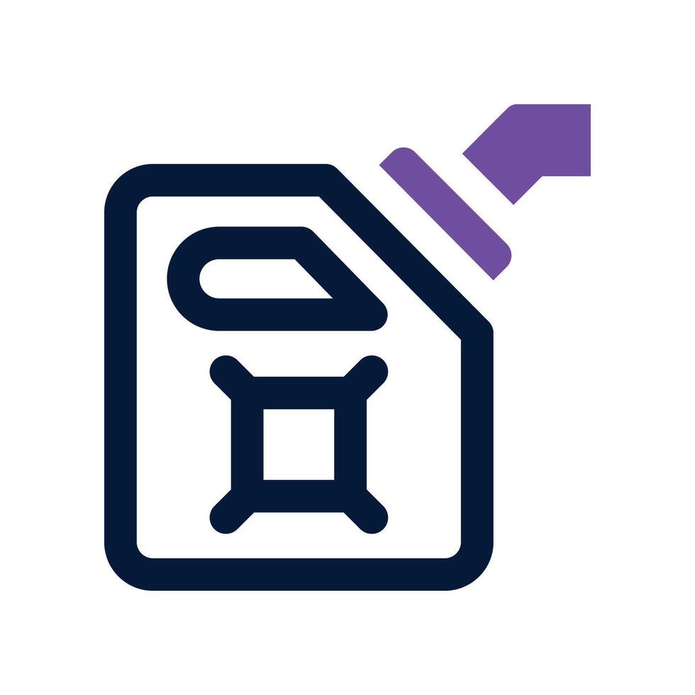 fuel icon. dual tone icon for your website, mobile, presentation, and logo design. vector