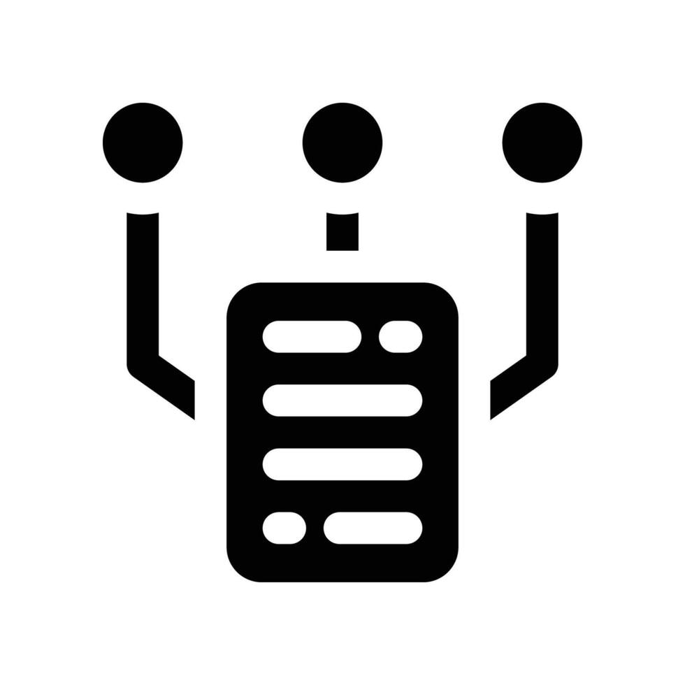 data modeling icon. glyph icon for your website, mobile, presentation, and logo design. vector