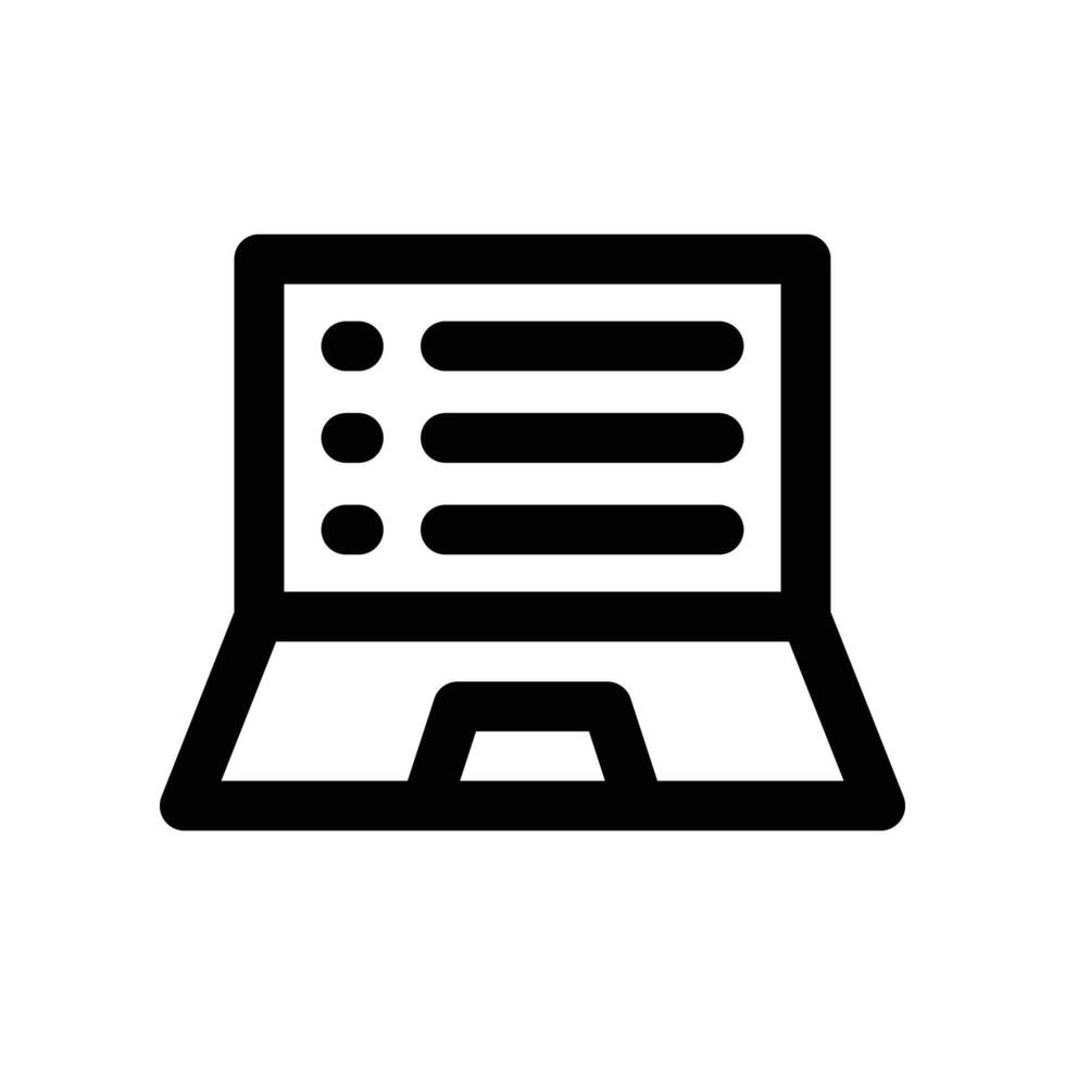 work order icon. line icon for your website, mobile, presentation, and logo design. vector