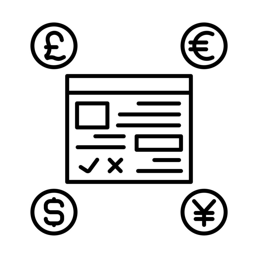 Make money with ads. Concept for advertising illustration. vector