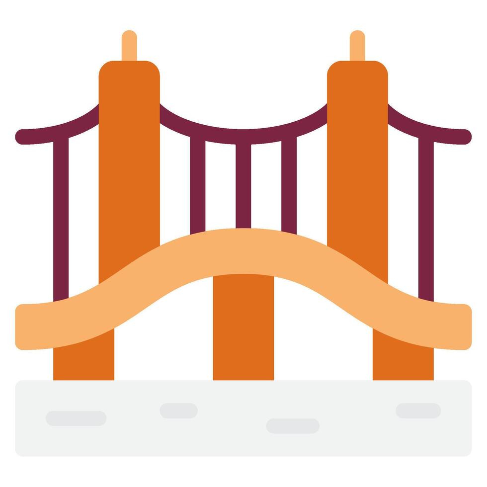 Suramadu Bridge icon for web, app, infographic, etc vector
