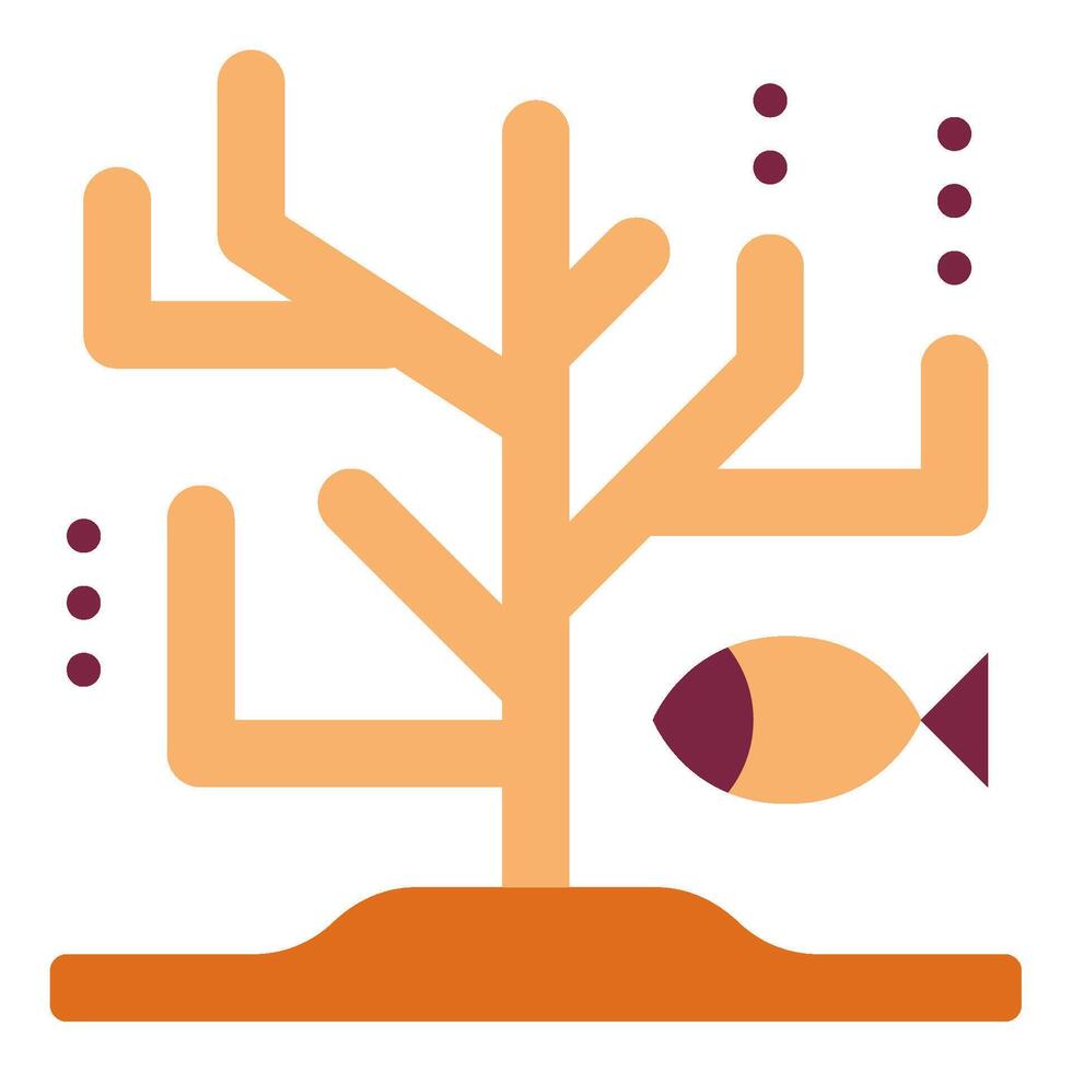 Bunaken Reef icon for web, app, infographic, etc vector