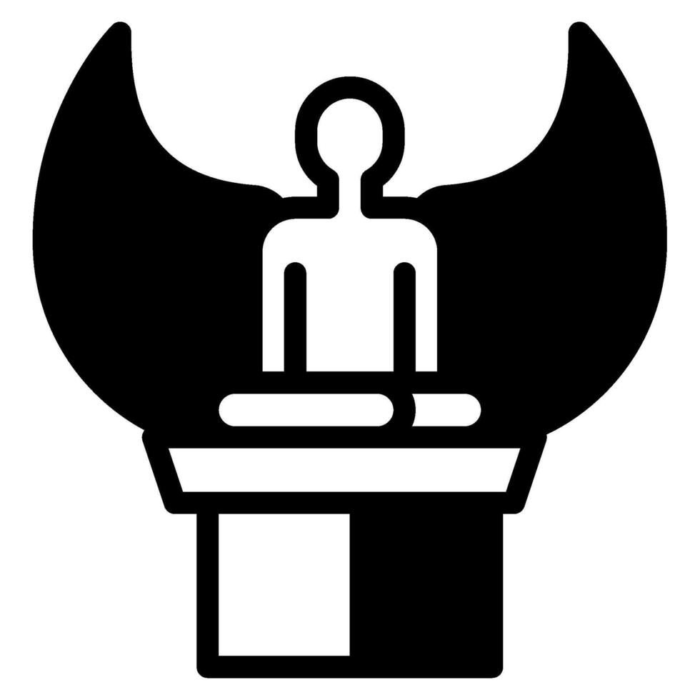 Garuda Wisnu icon for web, app, infographic, etc vector