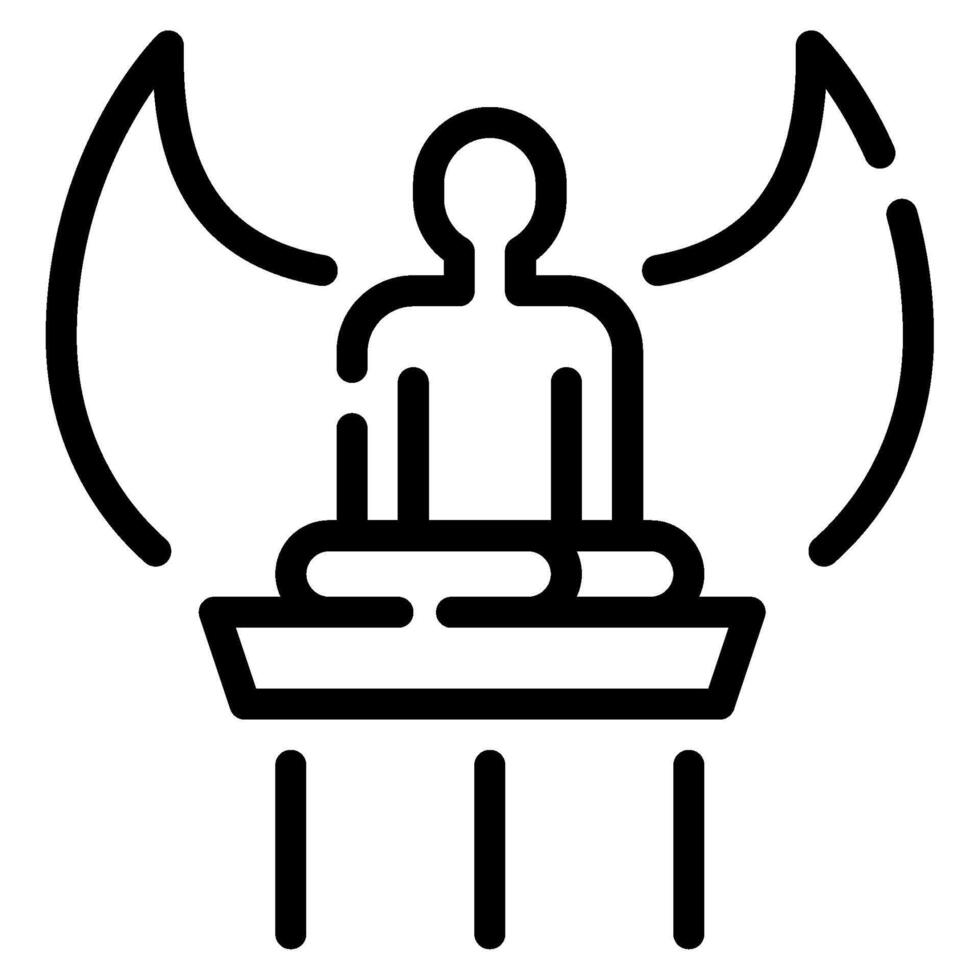 Garuda Wisnu icon for web, app, infographic, etc vector