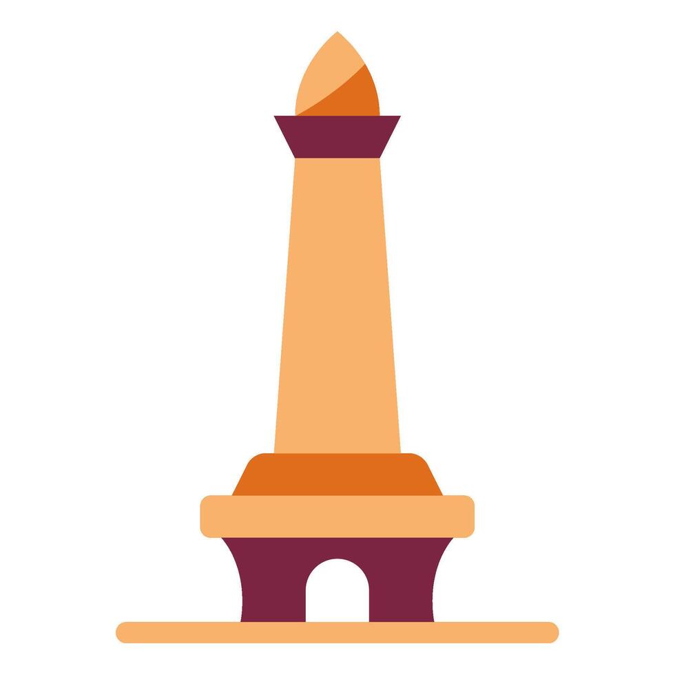 Monas Tower icon for web, app, infographic, etc vector