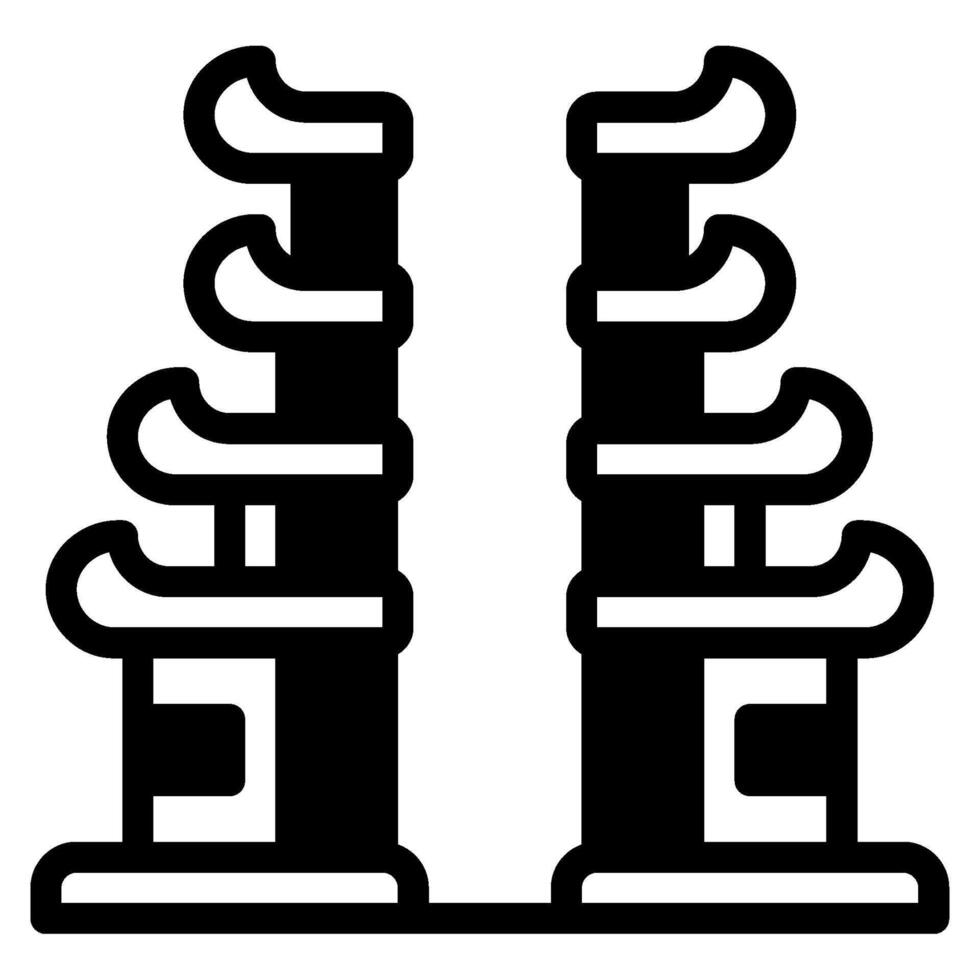 Bali Temple icon for web, app, infographic, etc vector