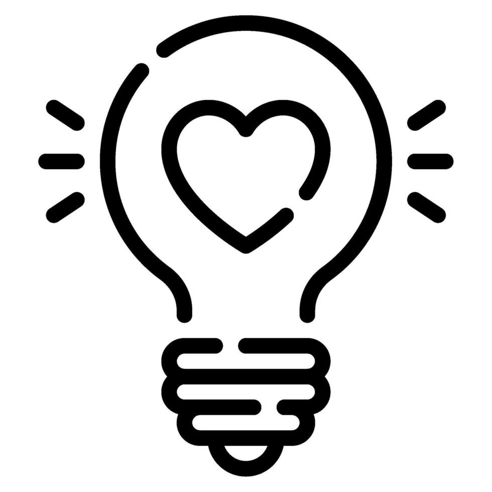 Light Bulb icon for web, app, infographic, etc vector