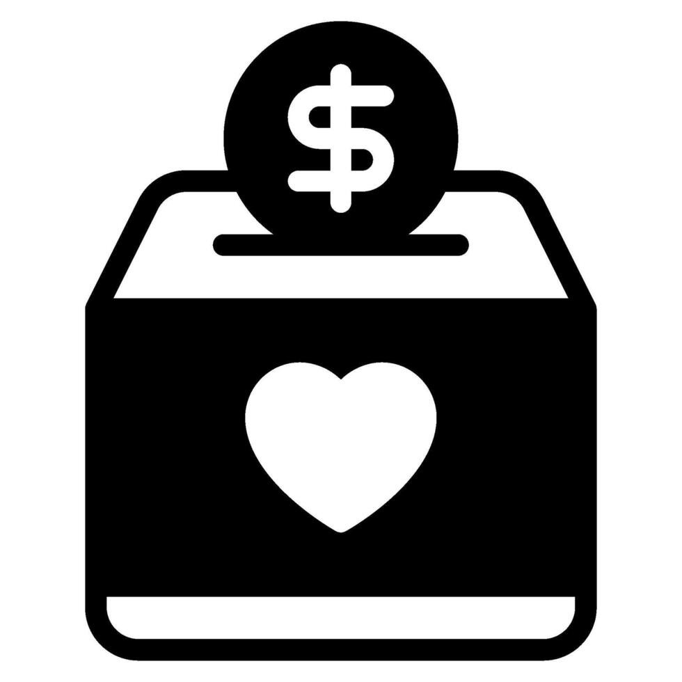 Charity icon for web, app, infographic, etc vector