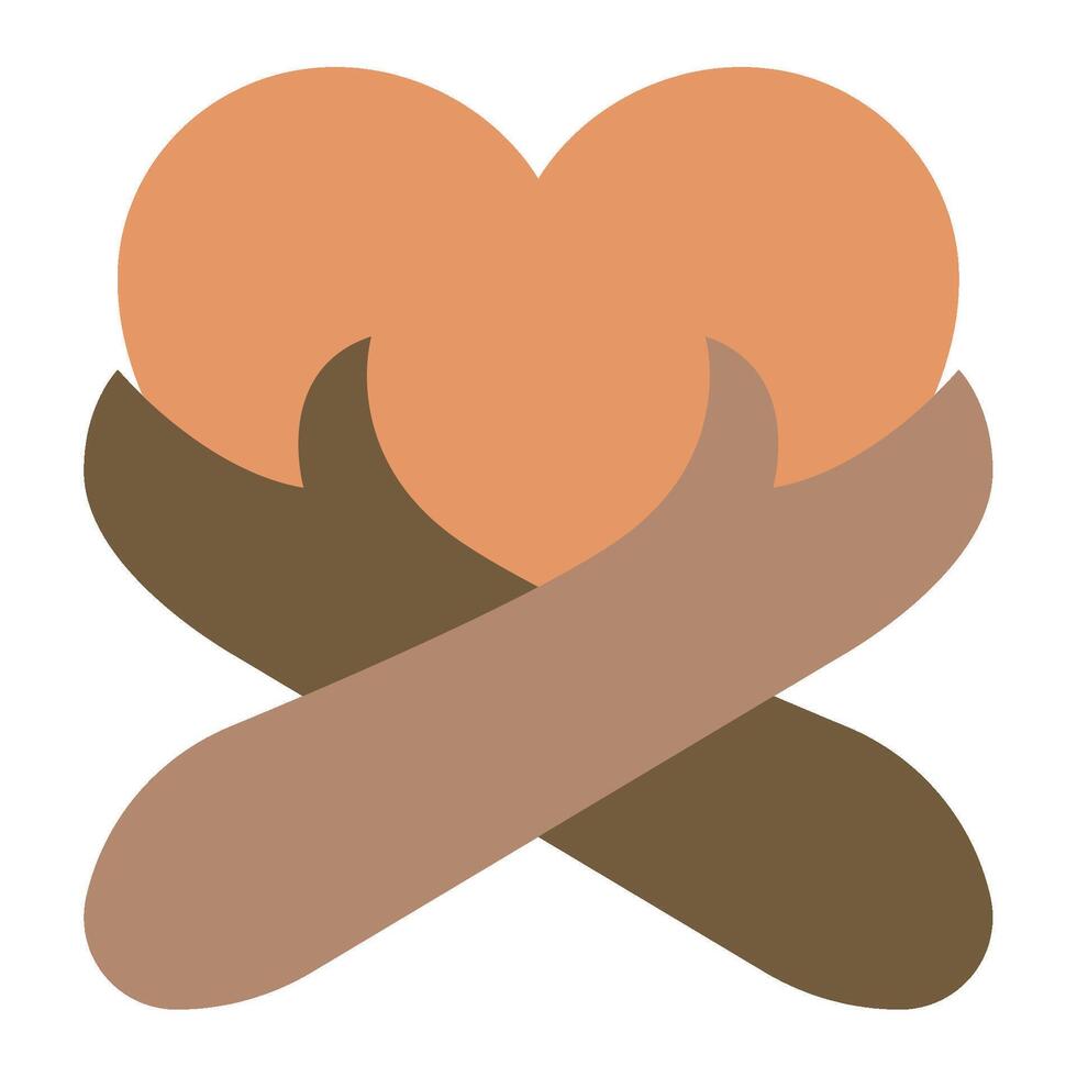 Warm Hug icon for web, app, infographic, etc vector