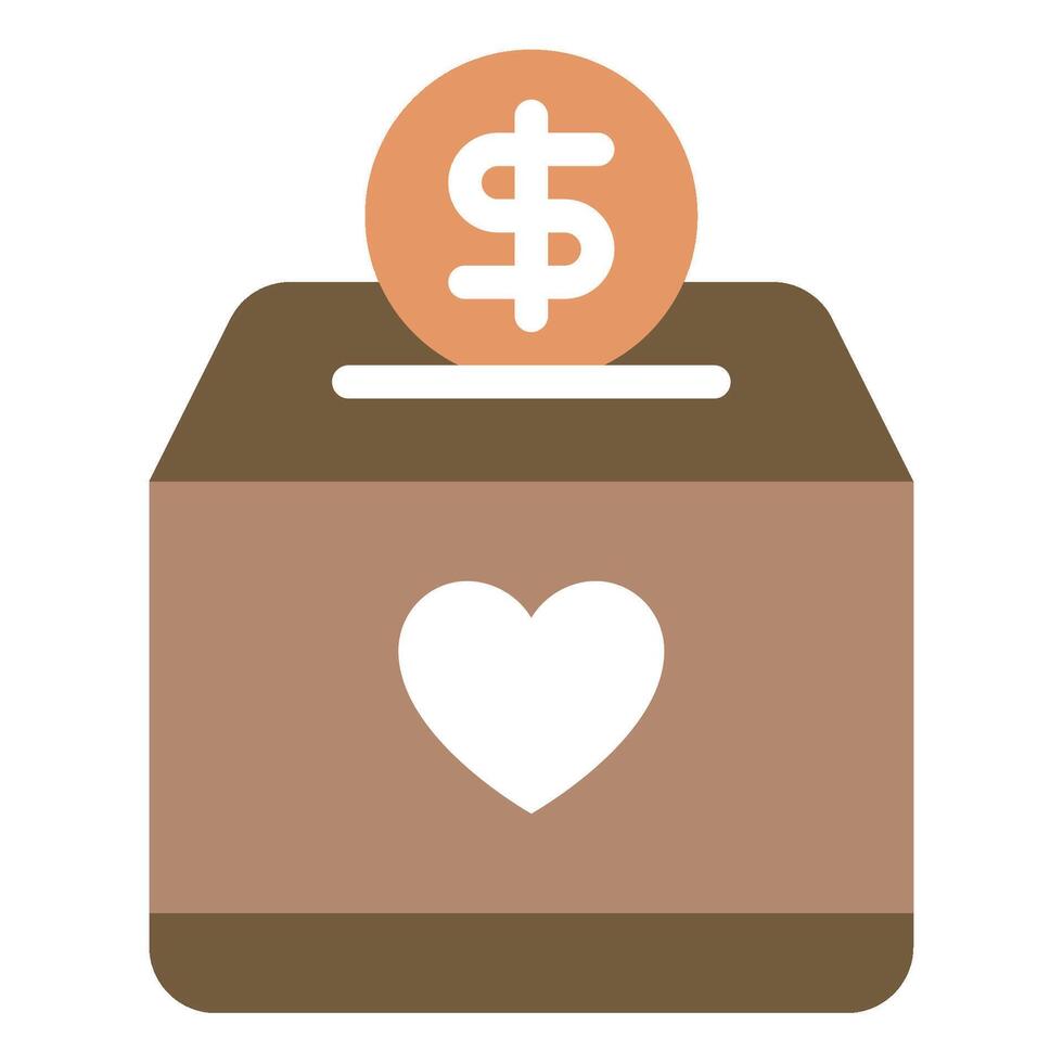 Charity icon for web, app, infographic, etc vector