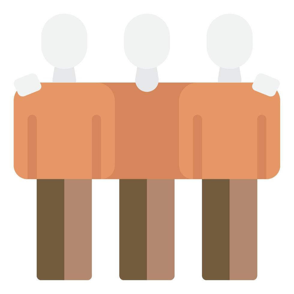 Togetherness icon for web, app, infographic, etc vector